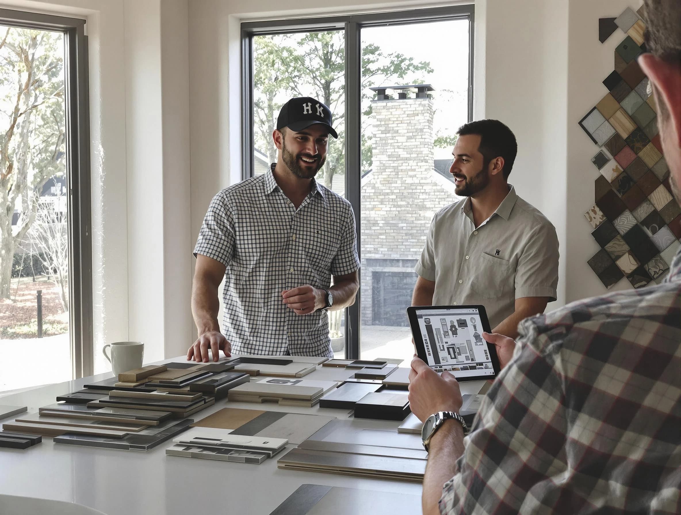 Draper Chimney Sweep remodeling a chimney and fireplace in Draper, UT