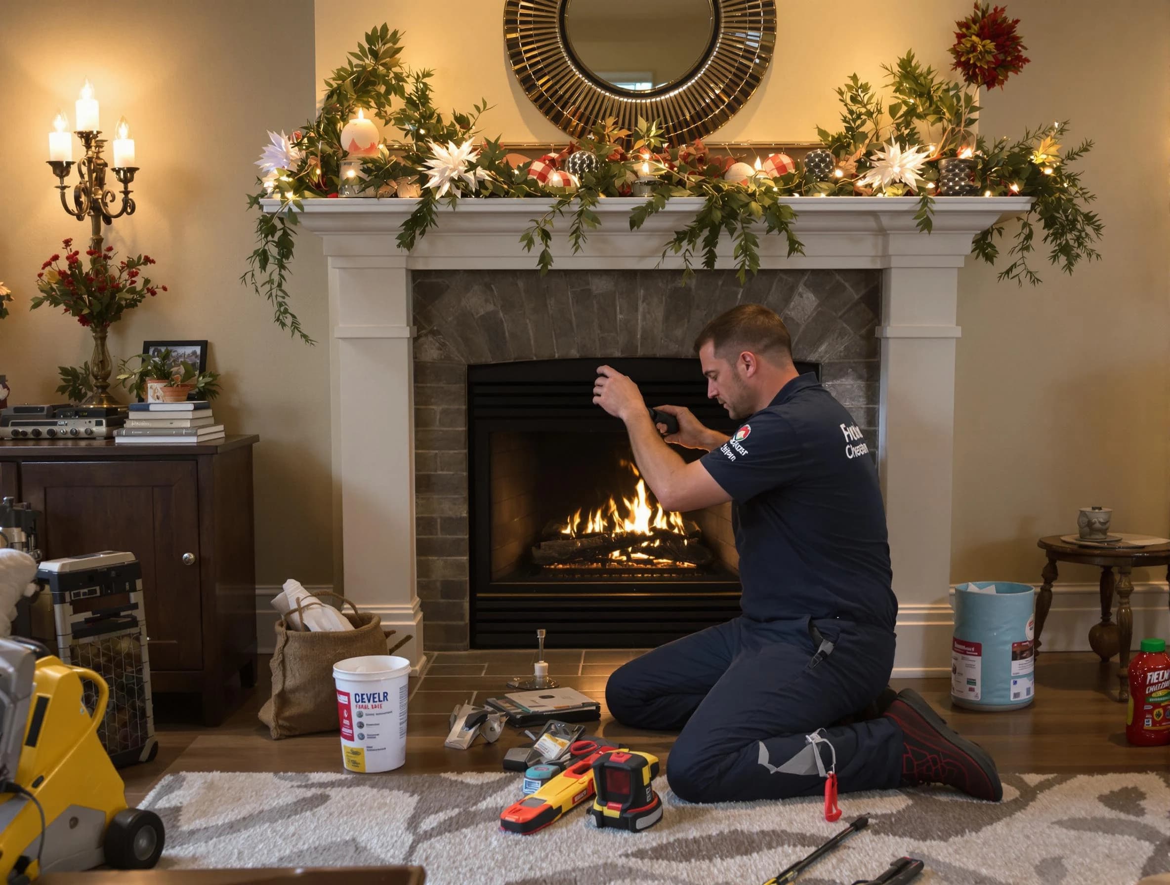Draper Chimney Sweep offering fireplace maintenance services in Draper, UT
