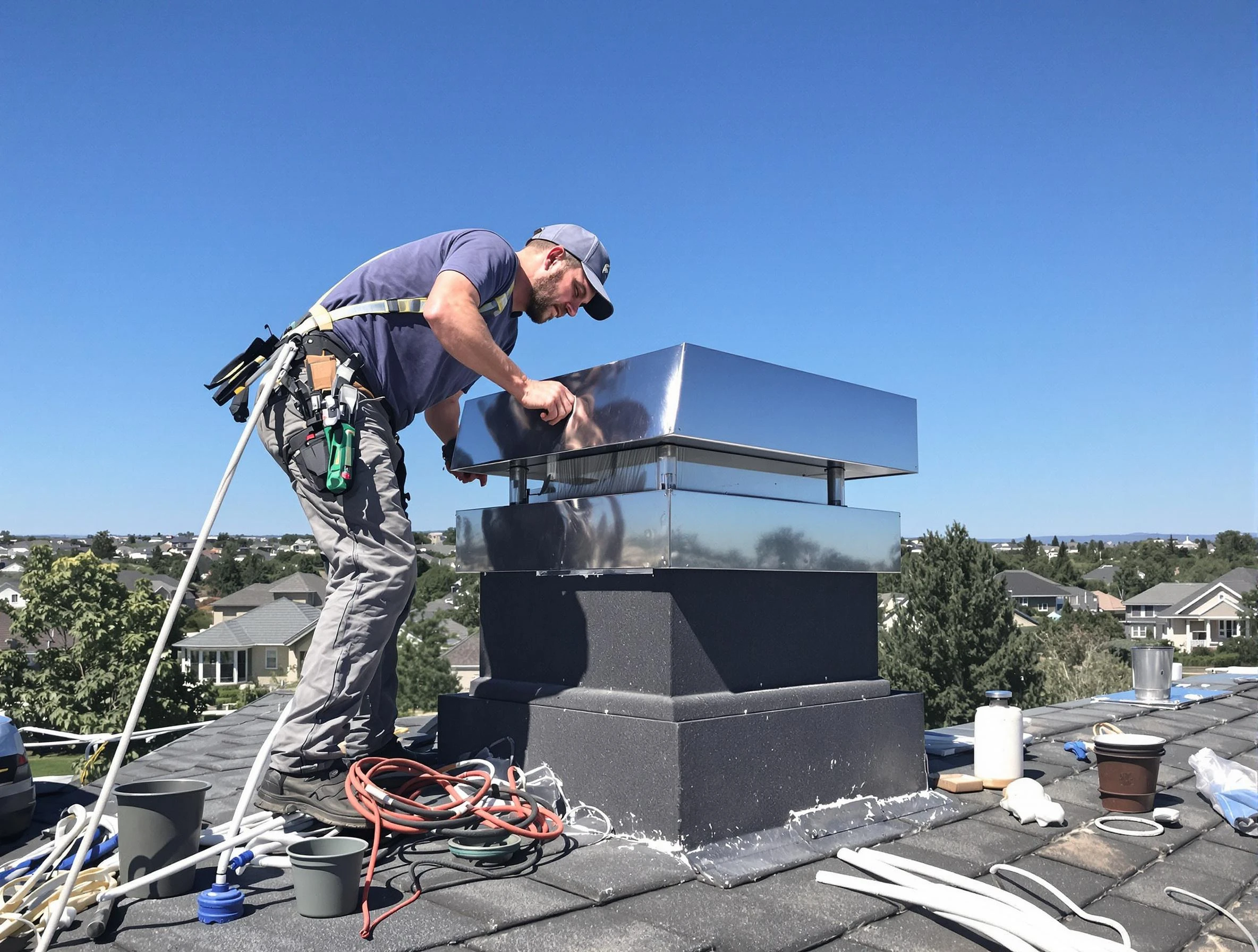 Chimney Cap Services in Draper