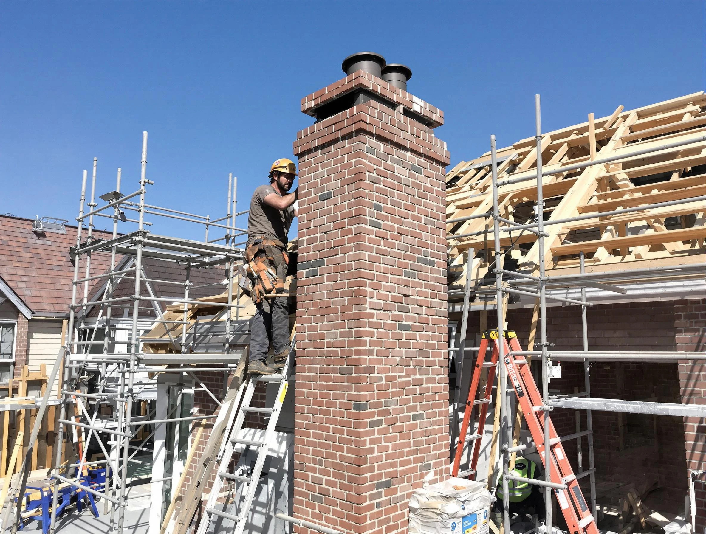 New chimney installation completed by Draper Chimney Sweep in Draper, UT